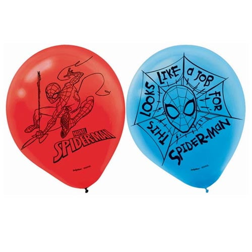 Merveilles Ultimate Spiderman non message 11 "Qualatex Ballons de latex x 25